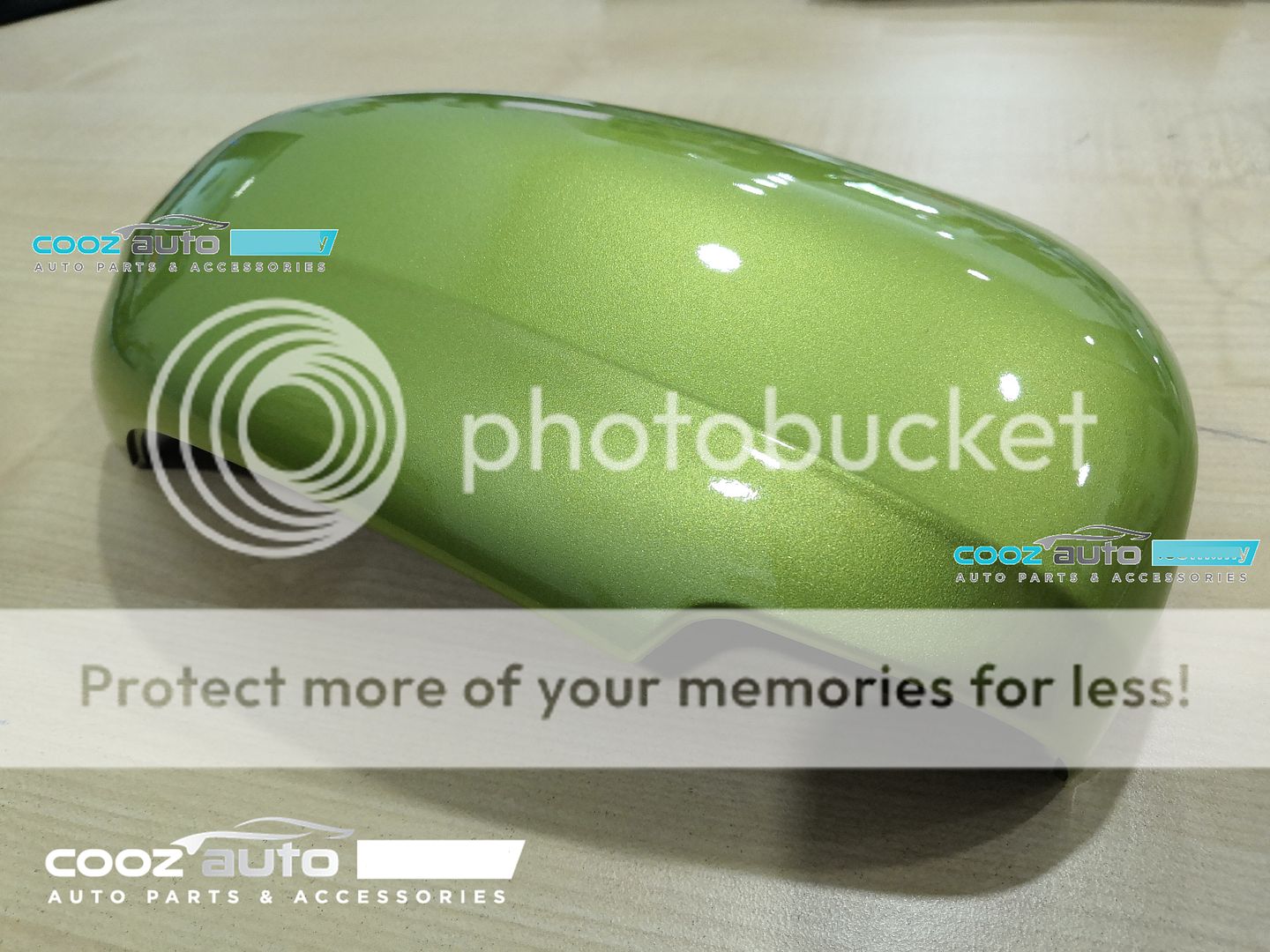 Perodua Axia G-Spec 2014 - 2019 Side Mirror Cover GREEN 